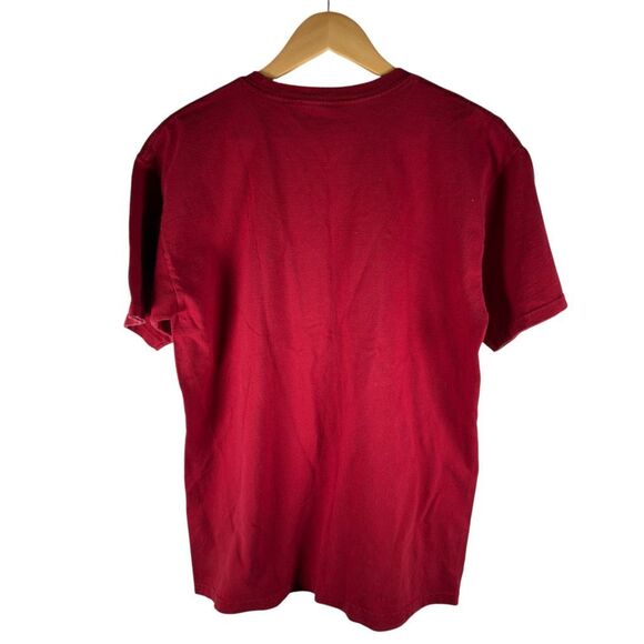VANS Vintage Y2K Red Big Sketch Logo T-shirt Men’s M | Skater Streetwear Casual - Picture 3 of 12